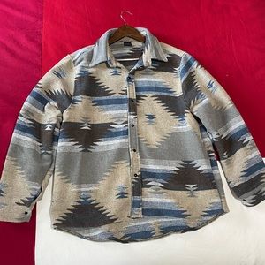 Aztec Flannel Jacket